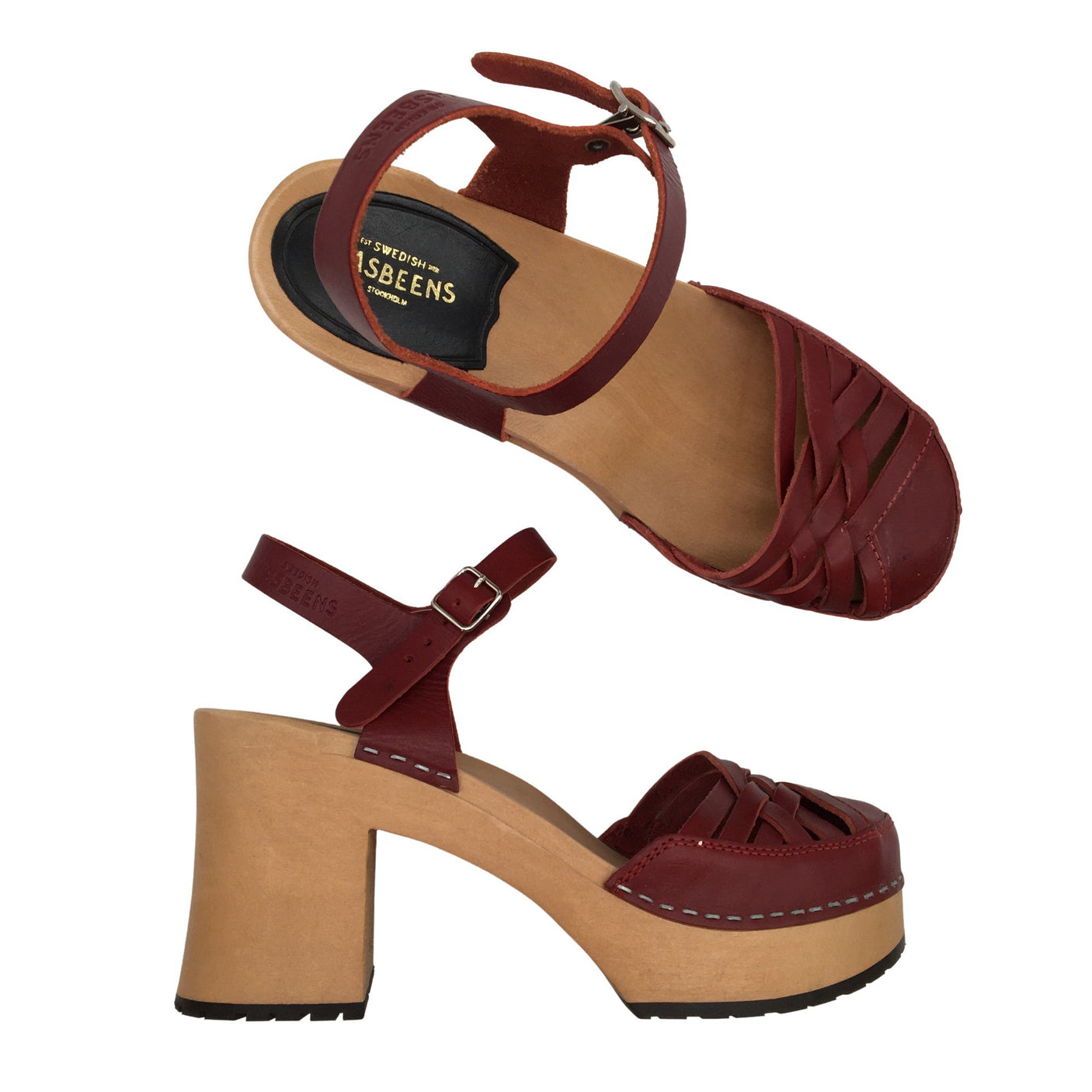 Unisex Swedish Hasbeens - Korolliset sandaalit, koko 41 -  (1)