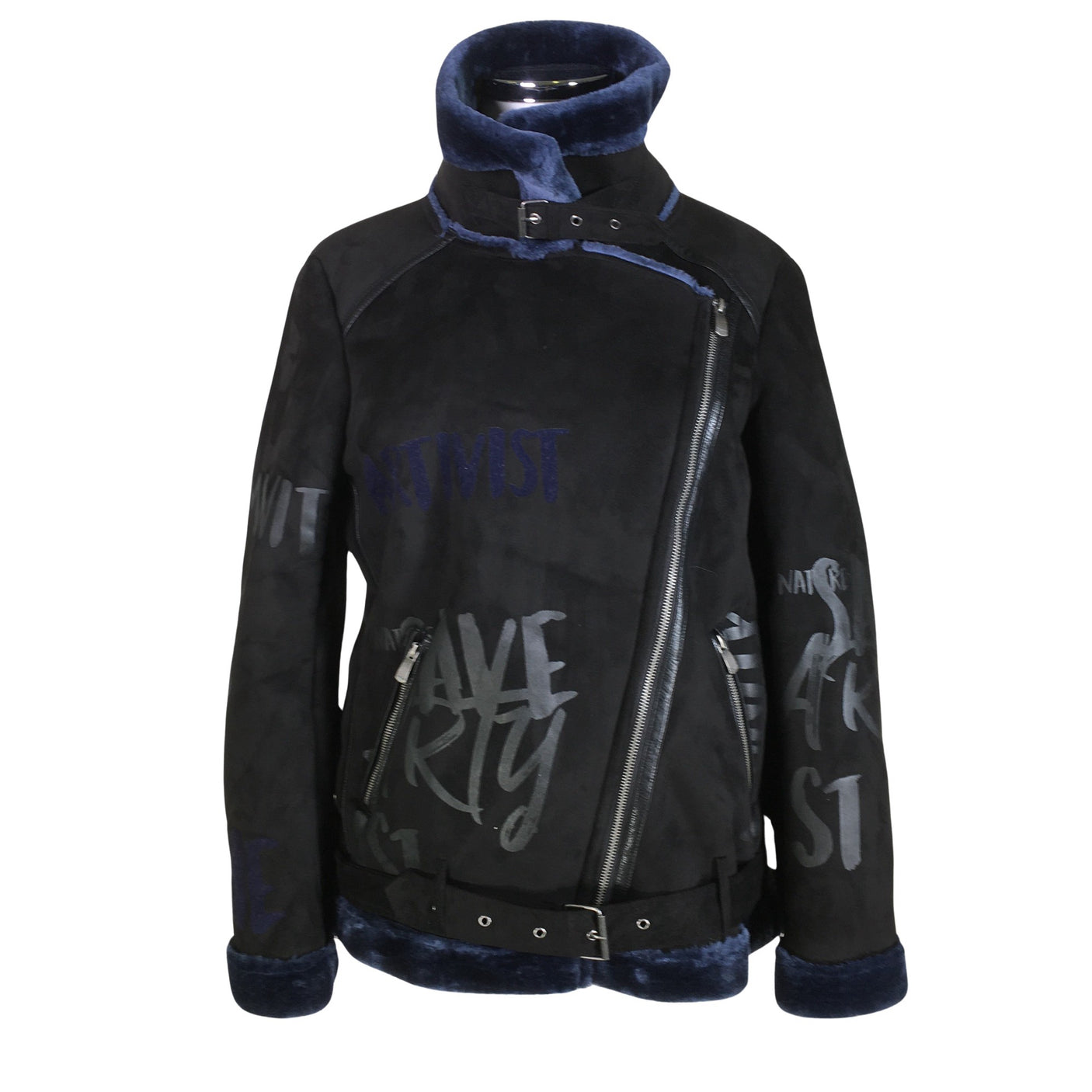 Unisex Desigual - Nahkatakki, koko 44 -  (3)