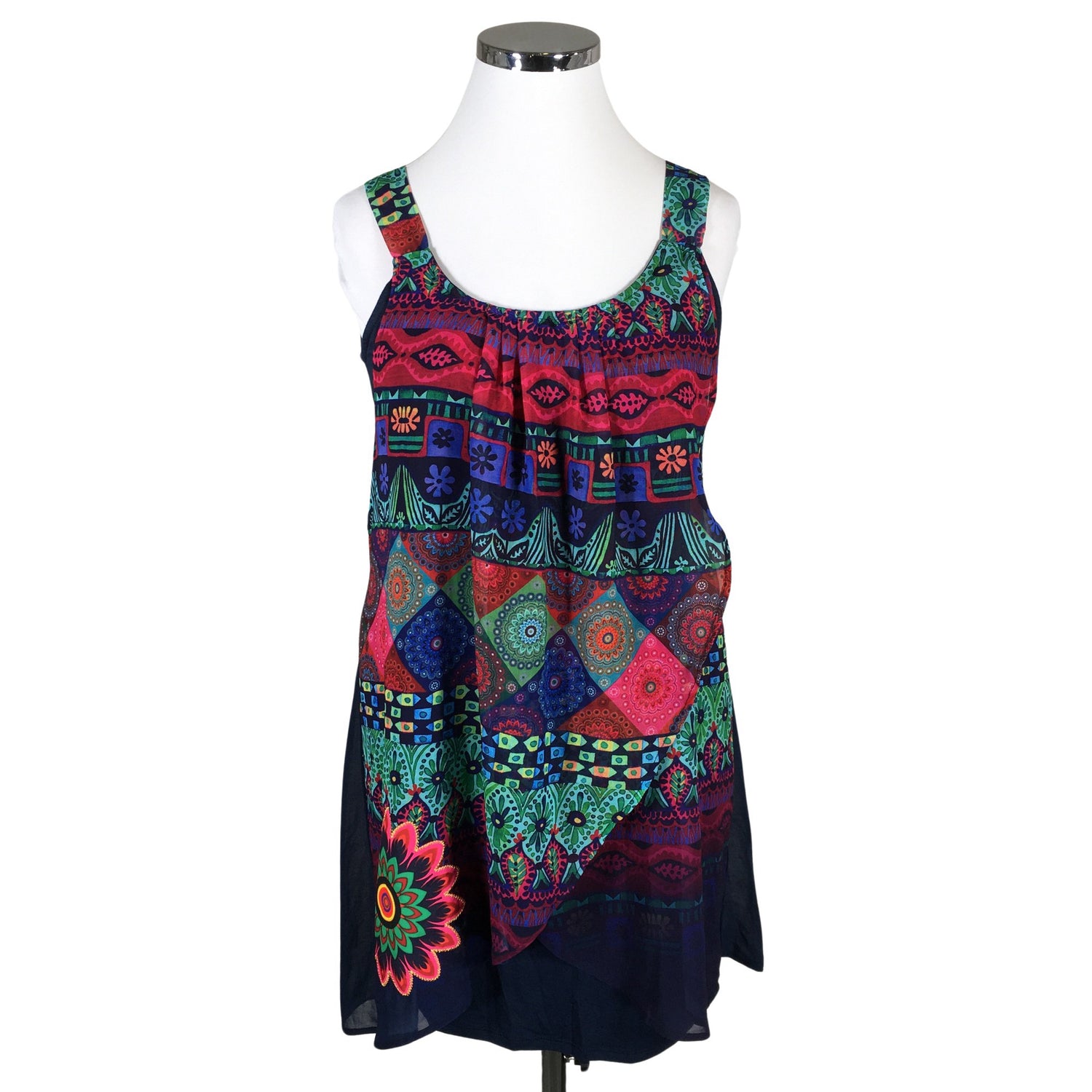 Mekko  Sifonkimekko, koko 42  Desigual 