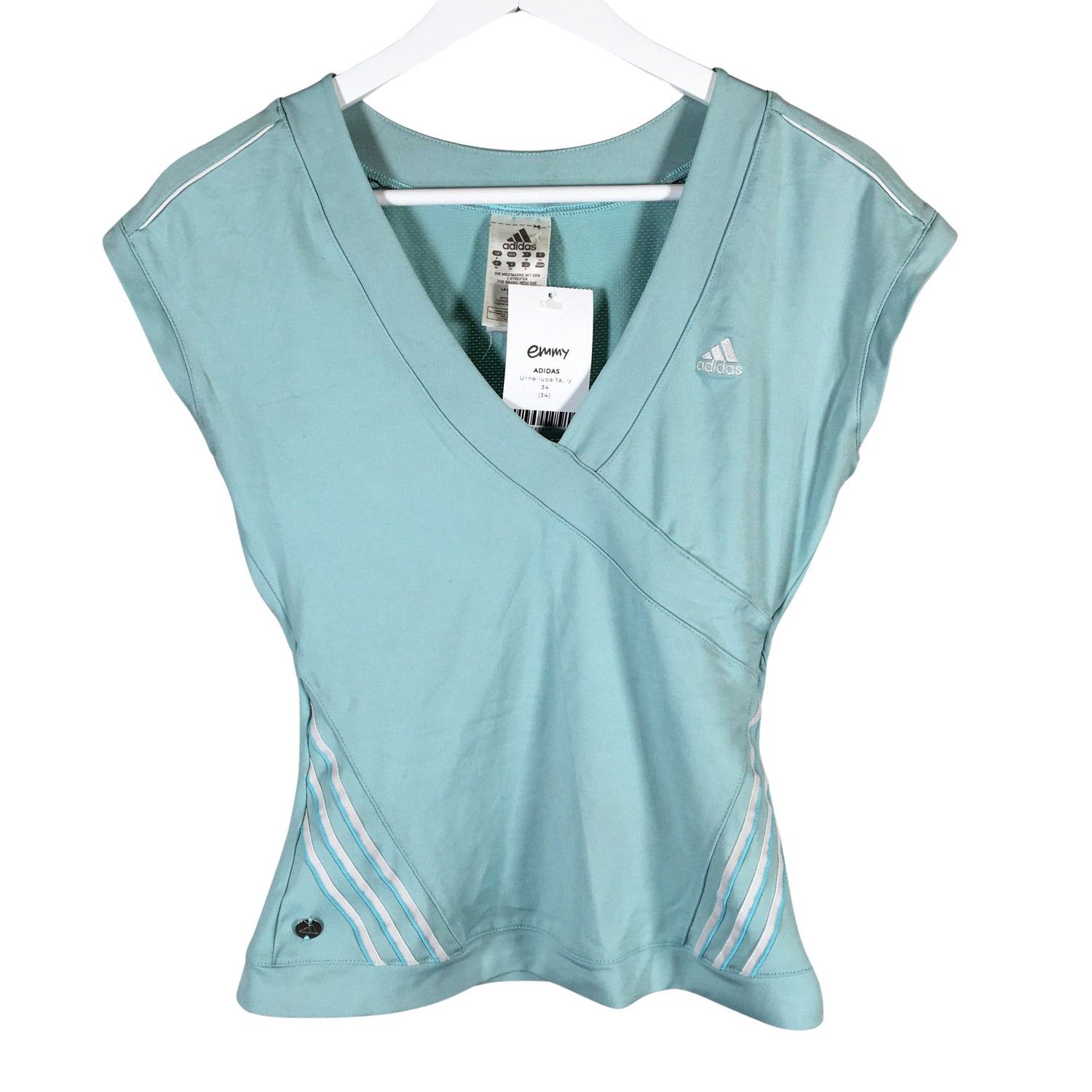  Urheilupaita  Urheilupaita, lyhyet hihat, koko 34  Adidas 