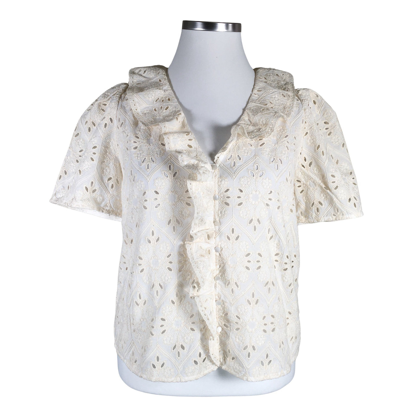 Unisex Sézane - Lyhythihainen pusero, koko 42 -  (1)