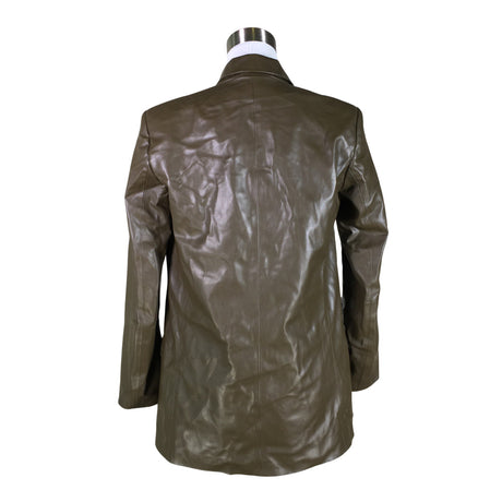 Unisex Zara - Nahkatakki, koko 34 -  (2)