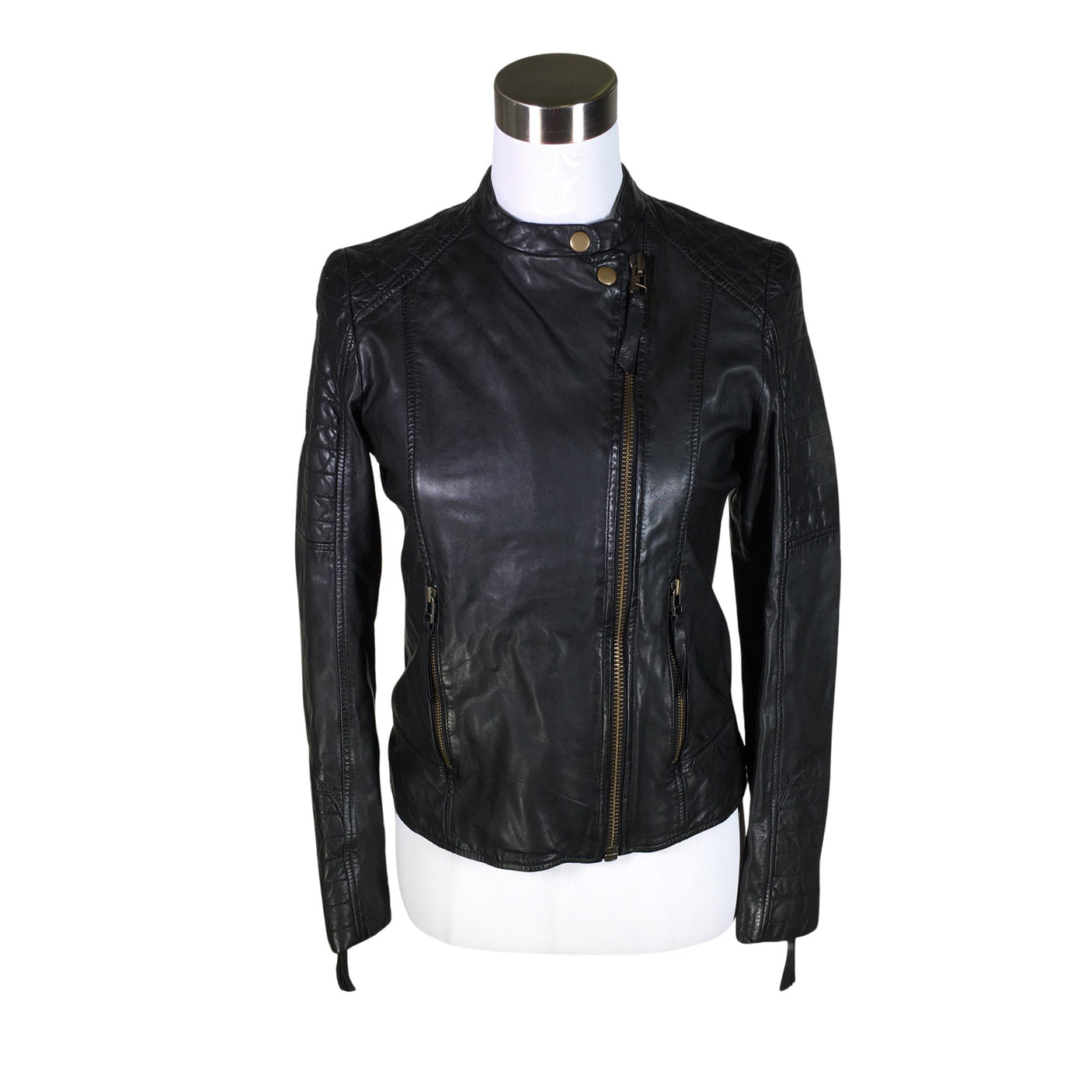 Unisex InWear - Nahkatakki, koko 36 -  (1)