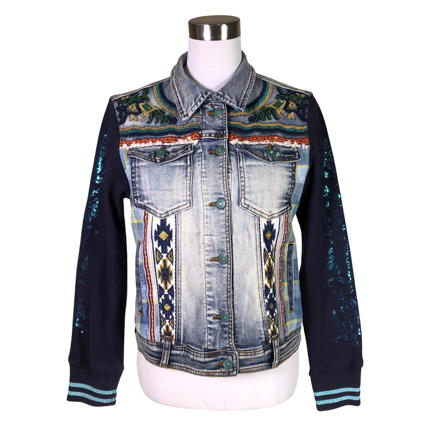 Unisex Desigual - Farkkutakki, koko 40 -  (1)