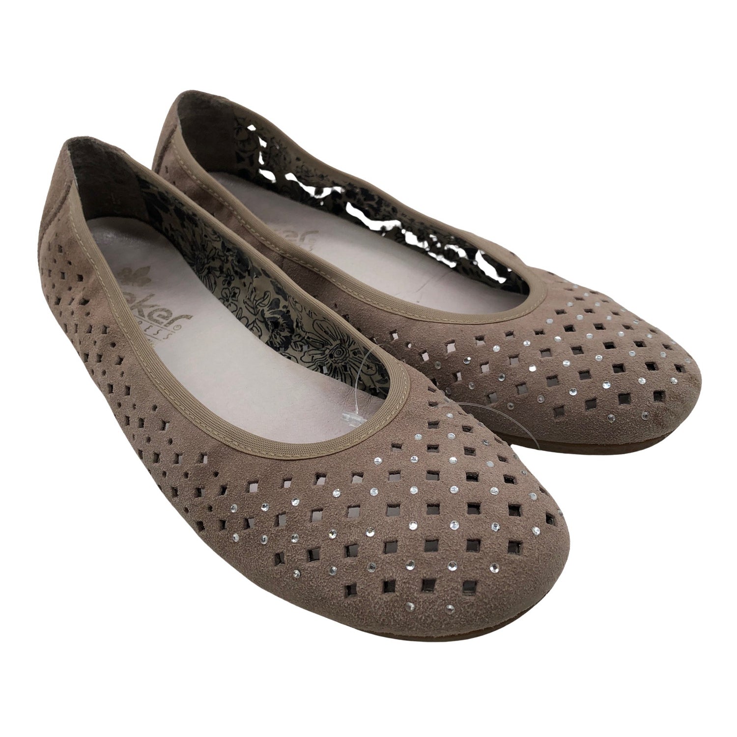  Ballerinat  Ballerinat, koko 42  Rieker 
