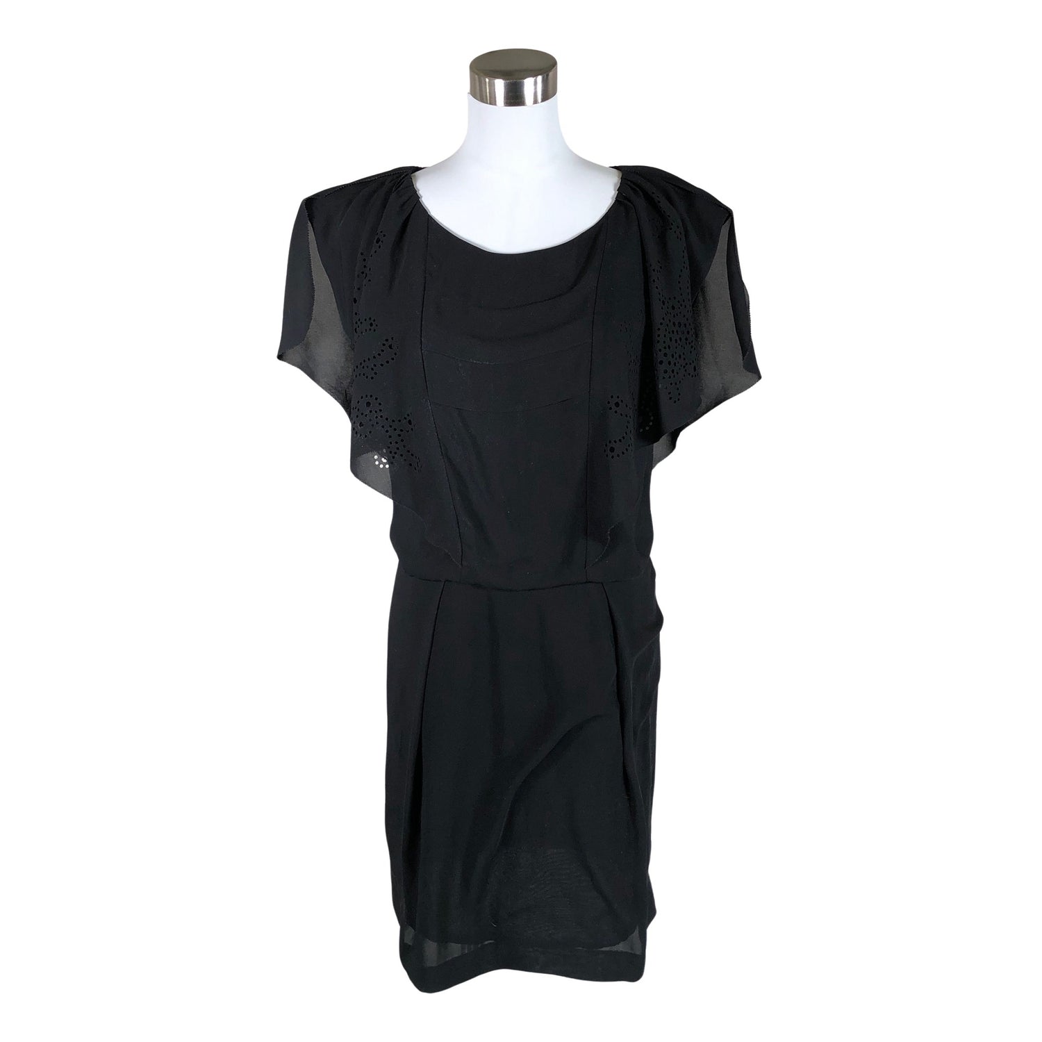  Mekko  Sifonkimekko, koko 38  Comptoir des cotonniers 