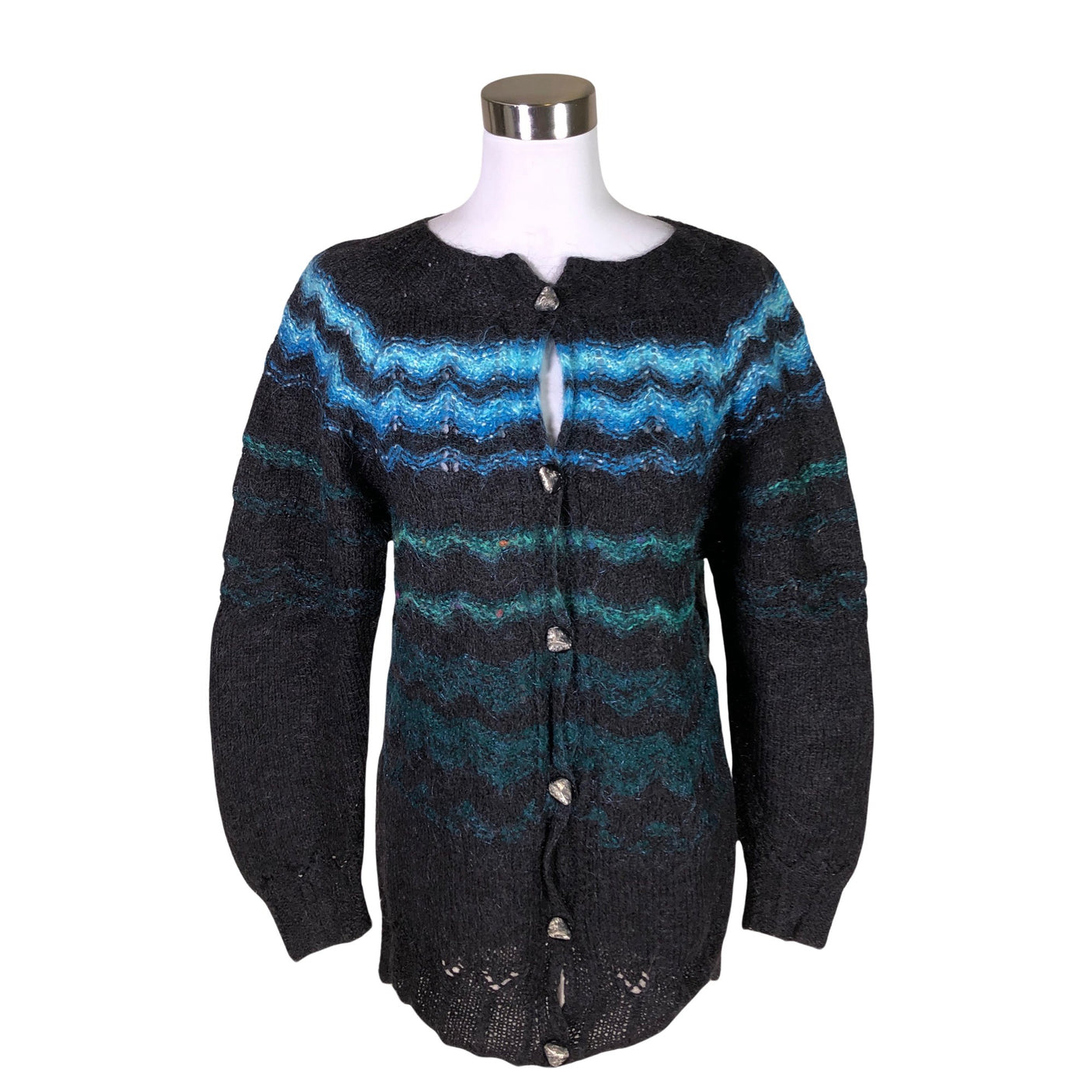 Unisex Handmade - Neuletakki, koko 38 -  (1)