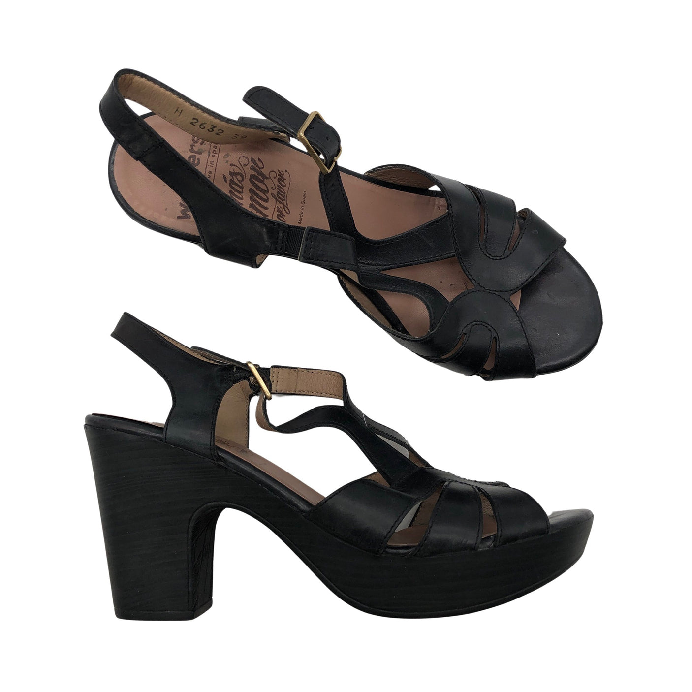 Unisex Wonders - Korolliset sandaalit, koko 39 -  (1)