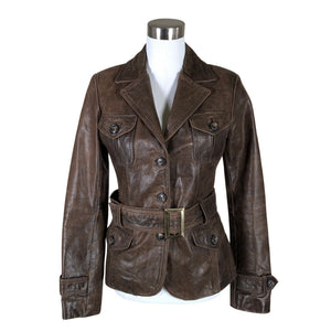 Unisex Aviatrix - Nahkatakki, koko 38 -  (1)
