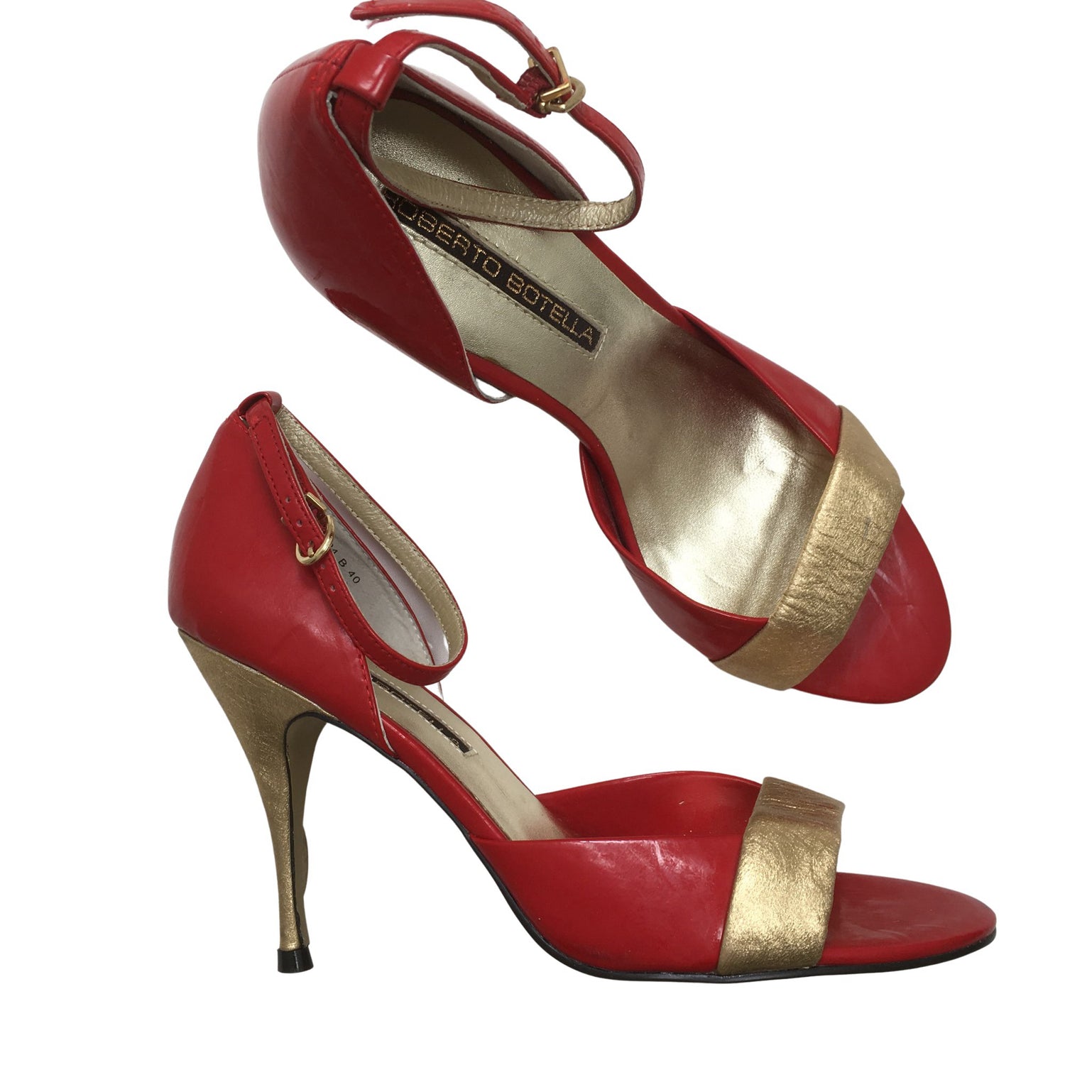 Avokärkiset korkokengät, koko 40