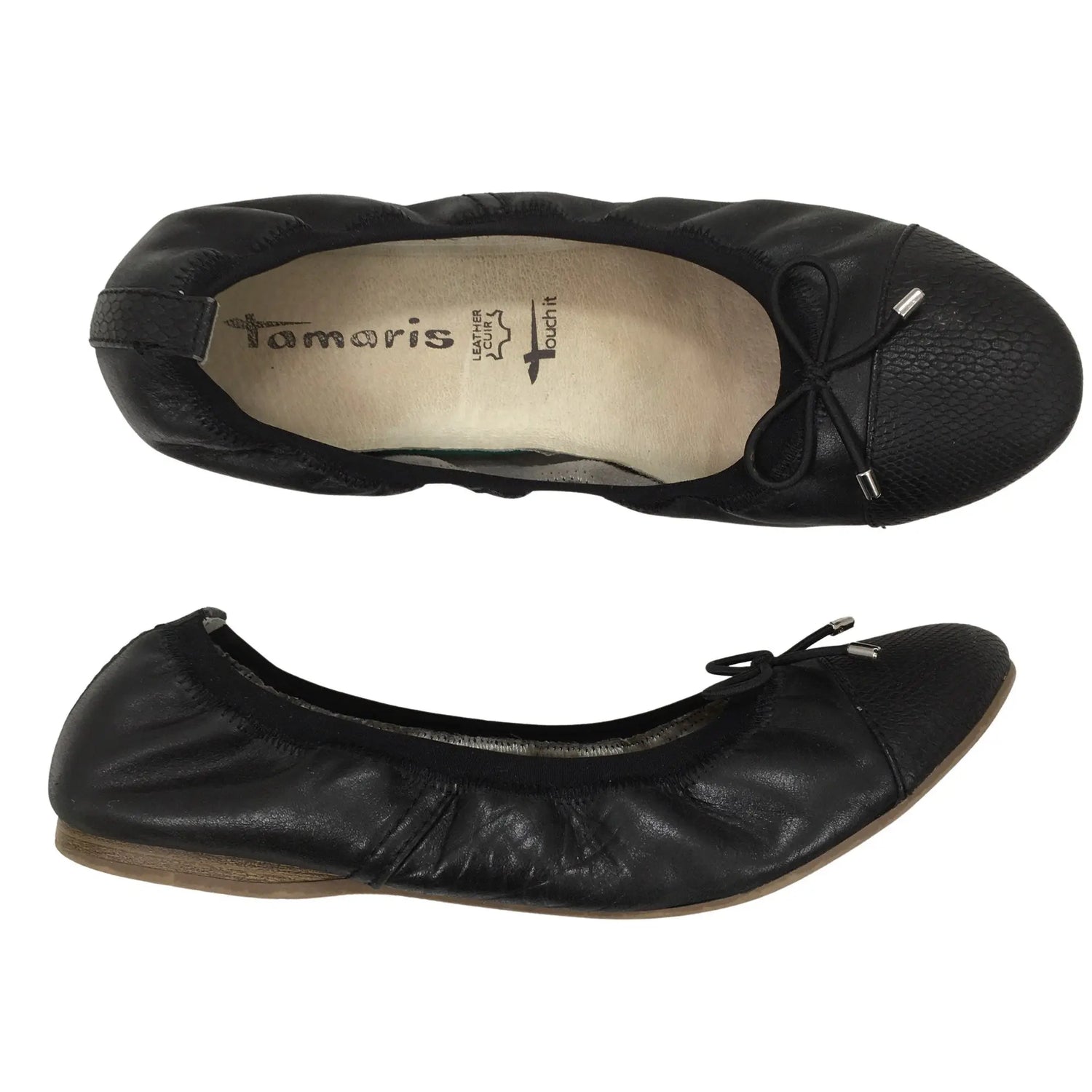 Ballerinat, koko 38 Tamaris Ballerinat