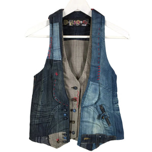 Unisex Desigual - Farkkuliivi, koko 38 -  (1)