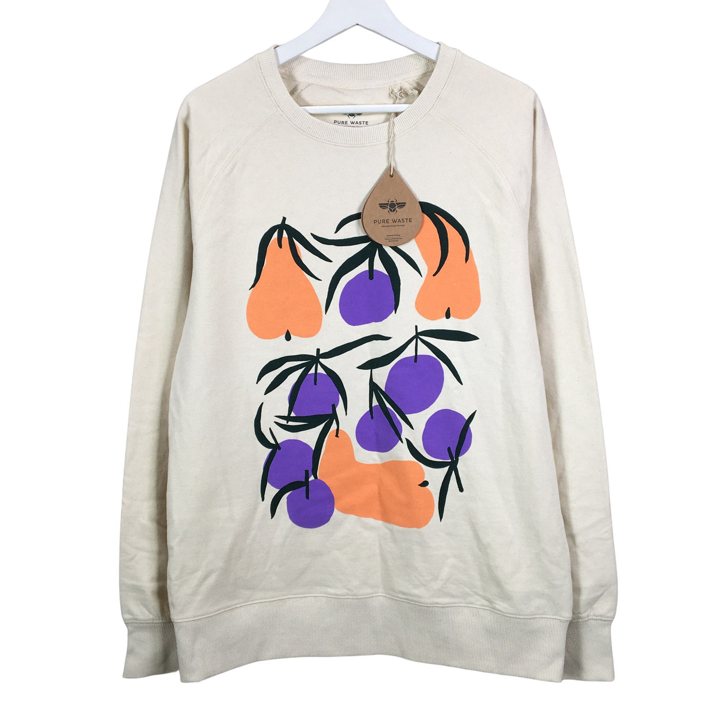 Unisex Pure Waste - Collegepaita, koko 40 -  (1)