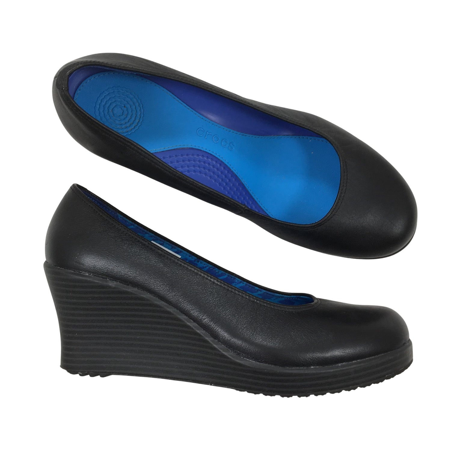  Kiilakorkokengät  Kiilakorkokengät, koko 40  Crocs 
