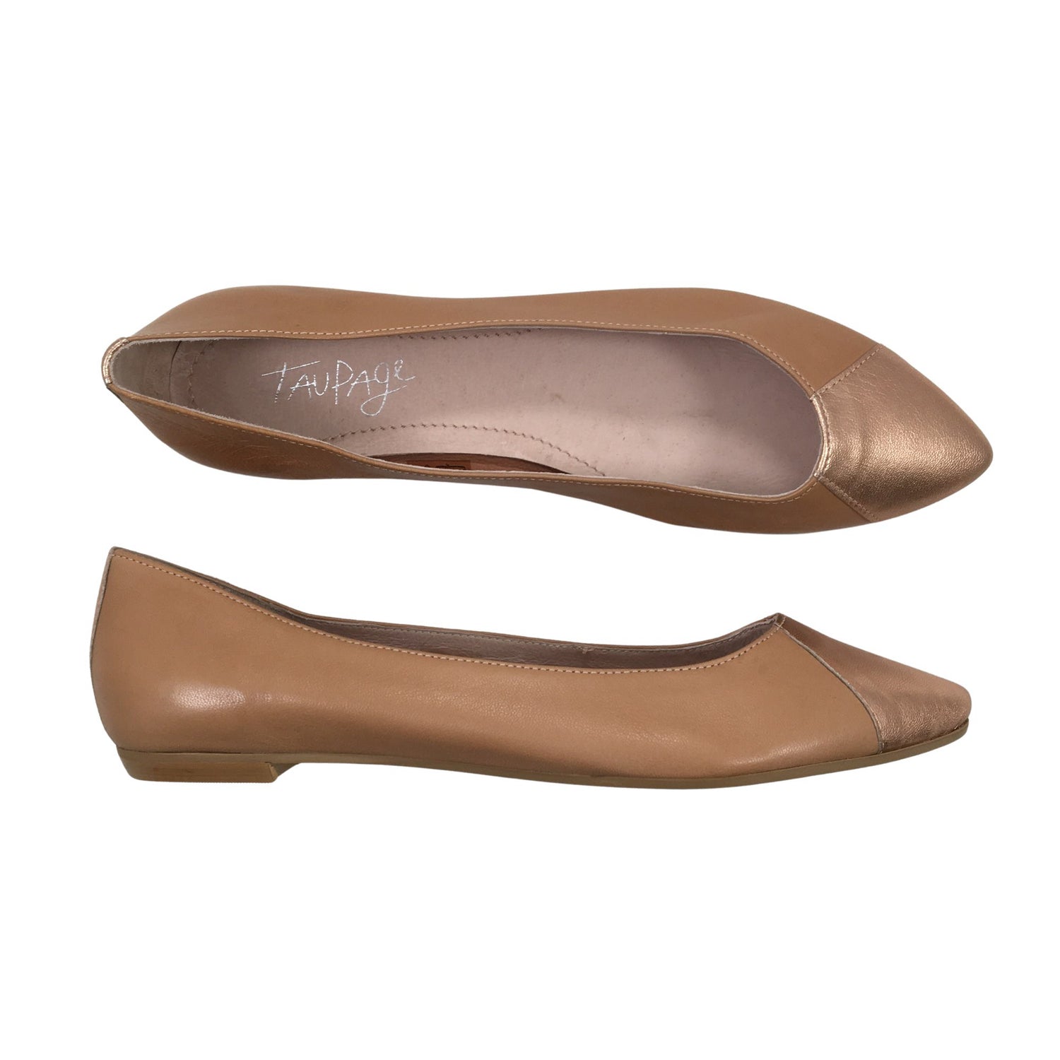  Ballerinat  Ballerinat, koko 40  Taupage 