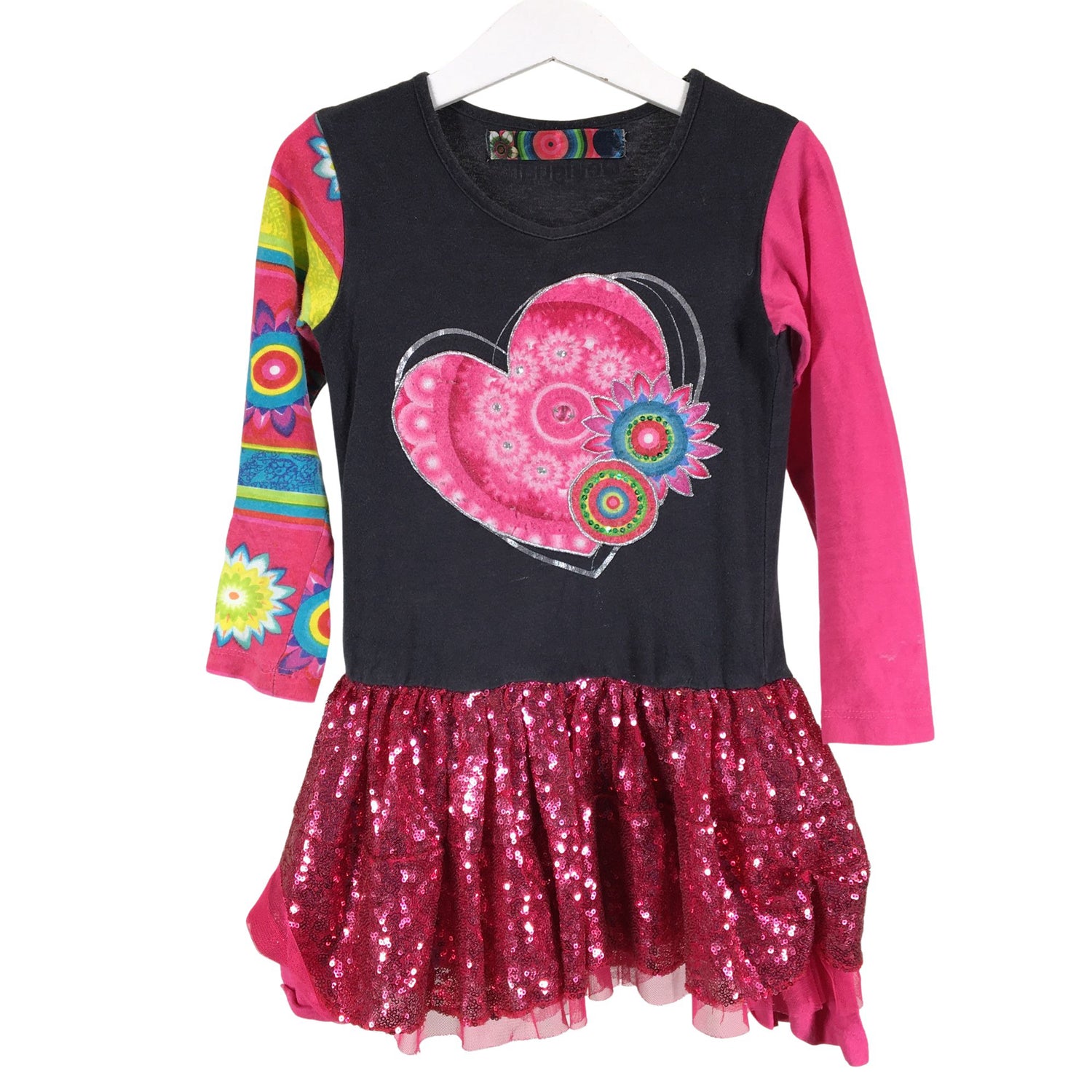  Mekko  Trikoomekko, koko 98 - 104  Desigual 