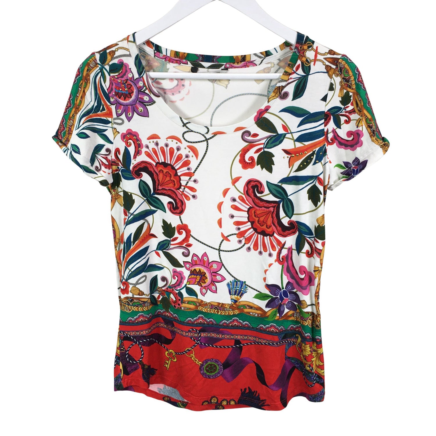  T-paita  T-paita, koko 34  Desigual 