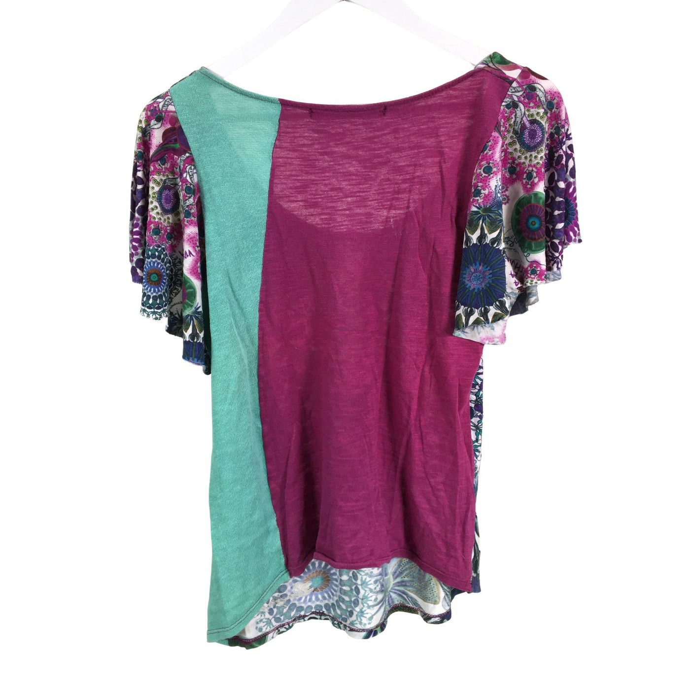 Unisex Desigual - Lyhythihainen pusero, koko 38 -  (2)
