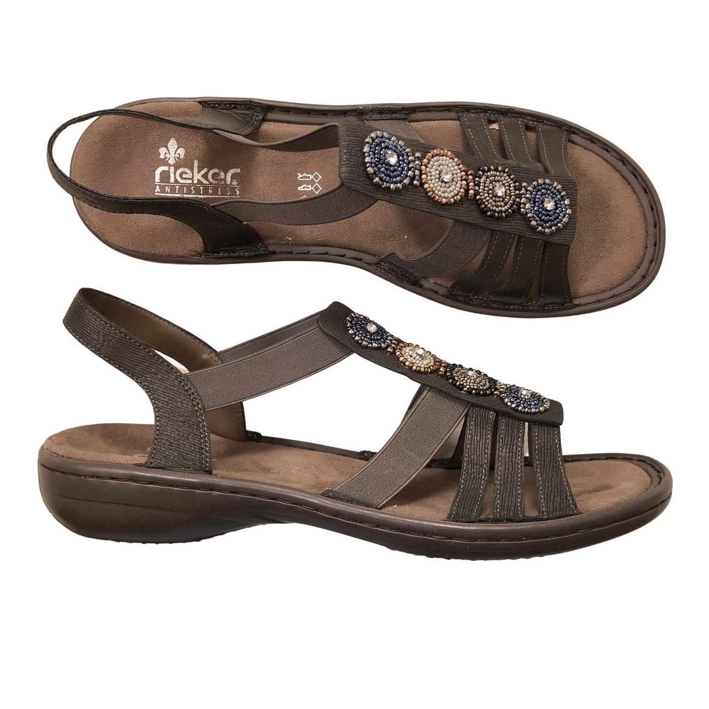 Unisex Rieker - Sandaalit, koko 42 -  (1)