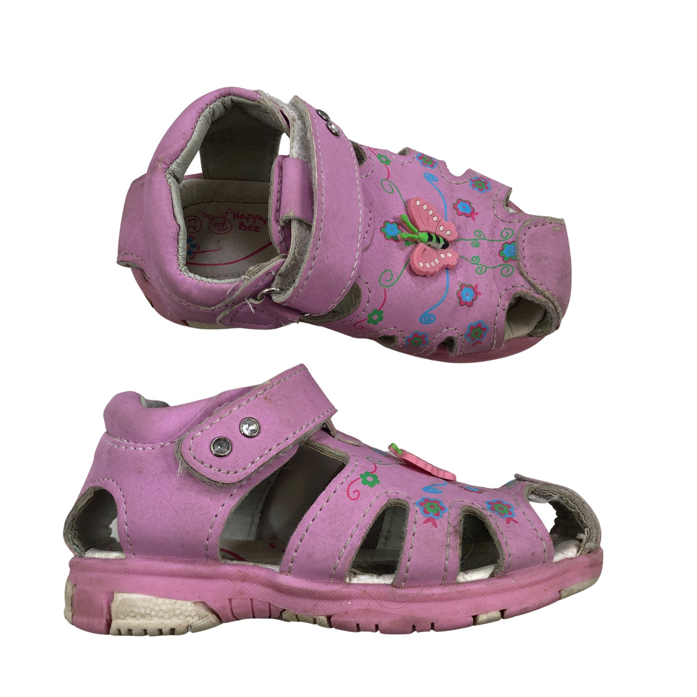Unisex Happy Bee - Sandaalit, koko 23 -  (1)