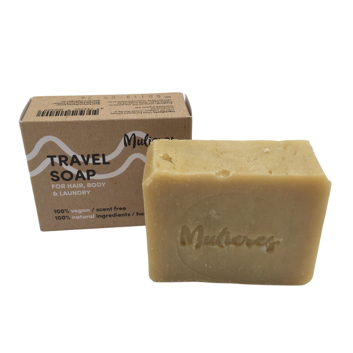 Matkasaippua, 100 % vegaaninen